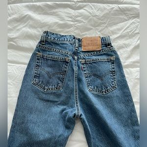 Real Vintage 90s Levi’s 512 Denim Jeans